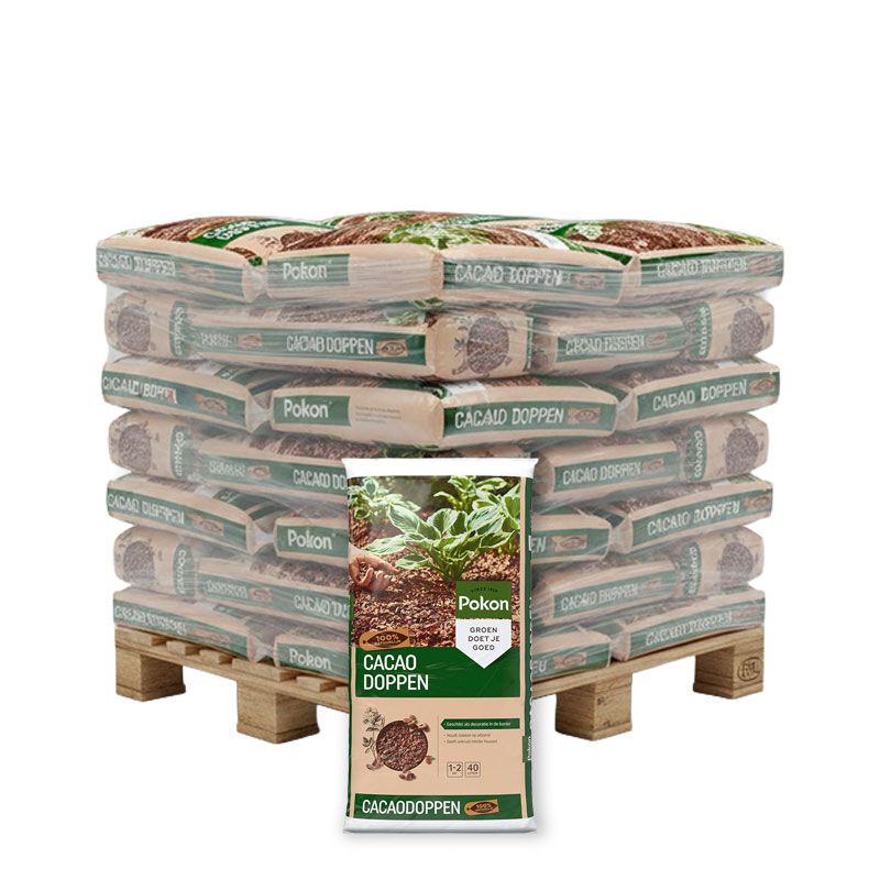 Pokon Cacaodoppen zak 40L