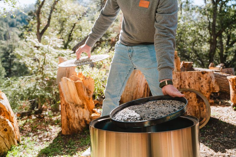 Solo Stove Bonfire 1.0-rookloze-vuurkorf. Zorgt voor een volledige natuurlijke houtverbranding. 304 Roestvrijstaal, ⌀ 49,5 cm, hoogte 35,5 cm, 9 kg Solo Stove Bonfire 1.0-rookloze-vuurkorf. Zorgt voor een volledige natuurlijke houtverbranding. 304 Roestvrijstaal, ⌀ 49,5 cm, hoogte 35,5 cm, 9 kg