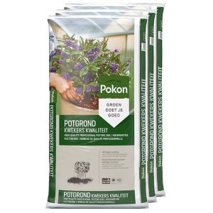63 x 40L Pokon RHP Kwekers Potgrond Vooraanzicht