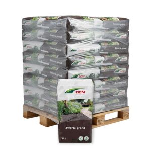 90 x 25L DCM Bemeste Zwarte Grond Vooraanzicht