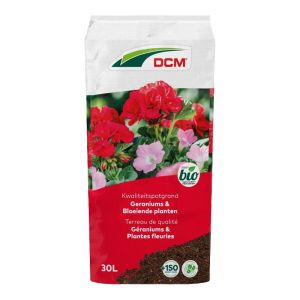 DCM Bio Potgrond Geraniums & Bloeiende planten 30 liter