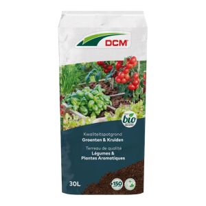 DCM Bio Potgrond Groenten & Kruiden 30 liter