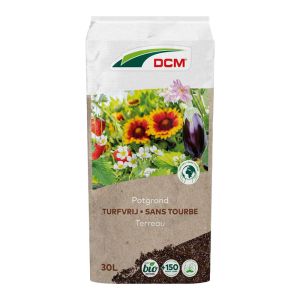 DCM Bio Potgrond Turfvrij 30 liter