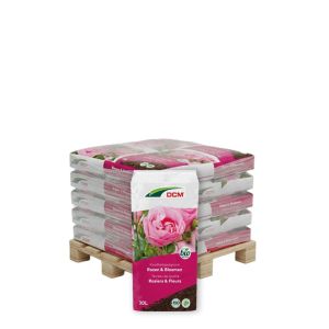 Halve pallet DCM Bio Potgrond Rozen & Bloemen 40x30L (1200L)