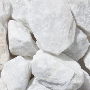 Extra white breuksteen 40-80 mm Midibag 0,7m3 Droog