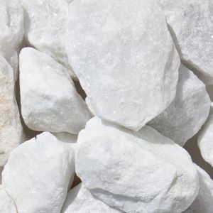 Extra white breuksteen 40-80 mm Droog