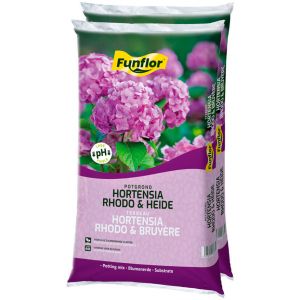 30 x 40L Funflor potgrond Hortensia, Rhodo & Heide 