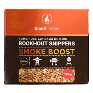 Giant Flames Rookhout snippers Cherry Vooraanzicht
