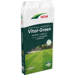 DCM Gazonvoeding Vital-Green 500 m² (20 kg) Vooraanzicht