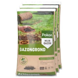75 x 30L Pokon Bio MPS Gazongrond Vooraanzicht