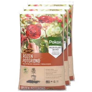 75 x 30L Pokon Bio MPS RHP Rozen Potgrond Vooraanzicht