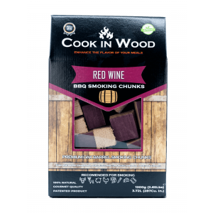 Red Wine - Oak Barrel Wood Chunks voorkant