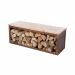RedFire Handmade Wood Storage Bench Tyr 120 cm voorkant