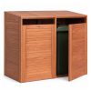 Containerberging hardhout Dubbel