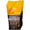 36 x 10 kg Giant Flames FSC Europese mix restaurant houtskool Vooraanzicht