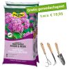 15 x 40L Funflor potgrond Hortensia, Rhodo & Heide + gratis gereedschapset t.w.v. € 19,95
