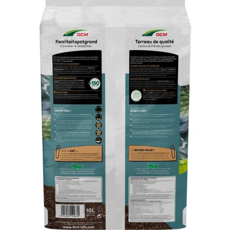 BIOVITA 5 l cactussen en vetplanten, speciaal - substraat, meercomponentensubstraat plantenaarde, gebruiksklaar, natuurlijk