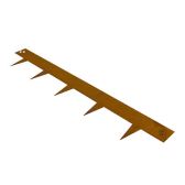 Multi-Edge METAL kantopsluiting Cor-Ten 1 m