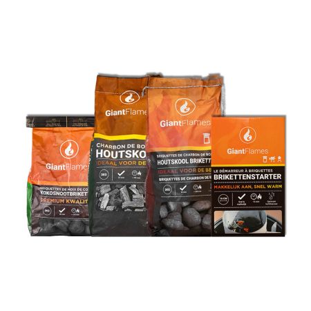 BBQ Houtskool Testpakket main product photo