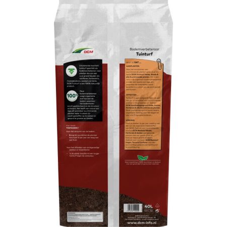 54 x 40L DCM Tuinturf Achterzijde