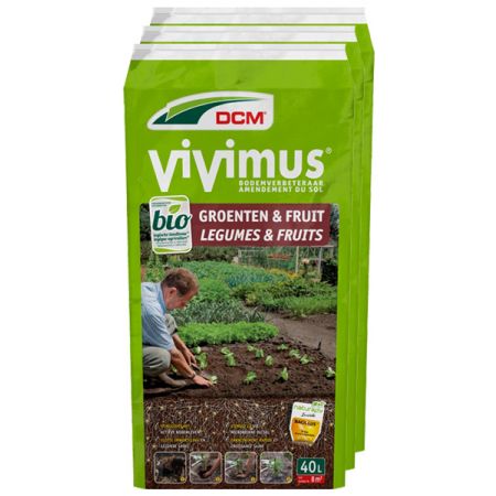 54 x 40L DCM Bio Vivimus® Groenten & Fruit main product photo