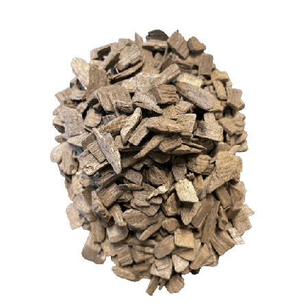 Bovenaanzicht DecoChips Houtsnippers Brown