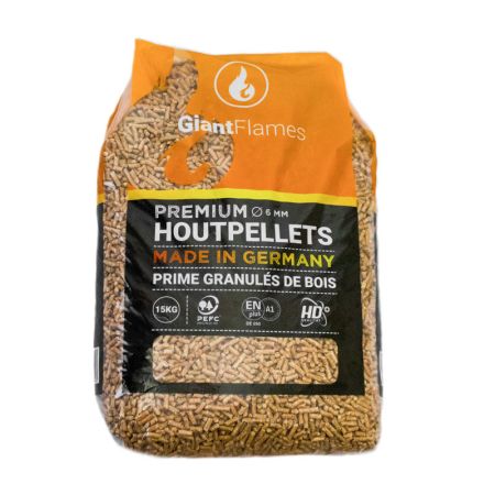 Giant Flames houtpellets zak 15kg main product photo