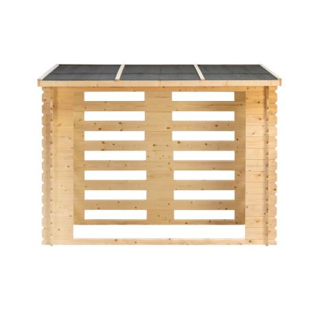 Openhaard hout berging Brandr onbehandeld vuren 19 mm incl. dakleer main product photo