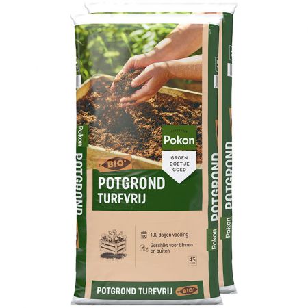 20 x 45L Pokon Bio MPS RHP Turfvrij Potgrond main product photo