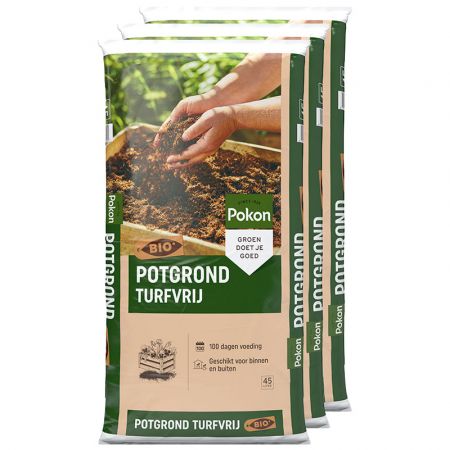 42 x 45L Pokon Bio MPS RHP Turfvrij Potgrond main product photo