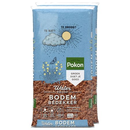 Halve pallet Pokon Waterproof Bodembedekker 20 zakken x 45L (900L) main product photo