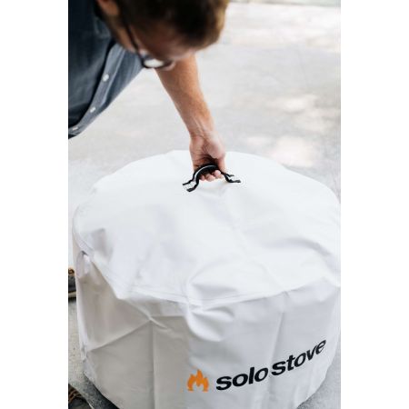 Solo Stove Yukon beschermhoes wit Handvat
