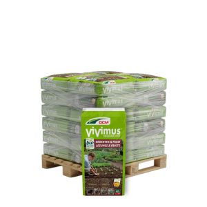 Halve pallet DCM Bio Vivimus® Groenten & Fruit 20 zakken x 40L (800L)  