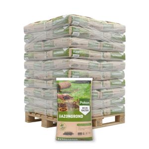Pallet Pokon Bio Turfvrij MPS Gazongrond 75 zakken x 30L (2250L) 