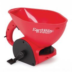 Earthway EV-N-SPRED ergonomische handstrooier - Zijaanzicht