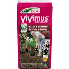 DCM Bio Vivimus® Rozen & Bloemen 40L Vooraanzicht