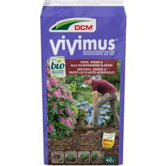 DCM Vivimus® Heide, Rhodo & alle Zuurminnende Planten 40 L Vooraanzicht