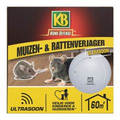 KB Muizen- en Rattenverjager Ultrasoon 60m2 voorkant