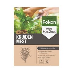 Pokon Bio Kruiden Mest 1kg  Vooraanzicht