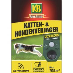KB Katten- en Hondenverjager Ultrasoon 105m² voorkant