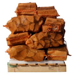 15 zakken ovengedroogd berken haardhout à 20 liter