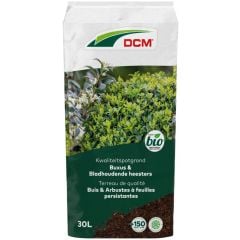 DCM Bio Potgrond Buxus & Bladhoudende heesters 30L Vooraanzicht