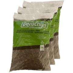 80 x 35L DecoChips Houtsnippers Brown