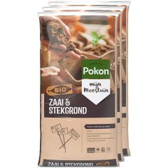 120 x 20L Pokon Bio MPS RHP Zaai & Stekgrond Vooraanzicht