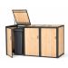 Container berging Tresco B210 x D80 x H118 cm