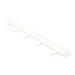 Multi-Edge METAL kantopsluiting wit 1 m