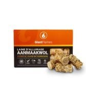 Giant Flames aanmaakwol doos 48 stuks Giant Flames aanmaakwol doos 48 stuks