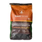 Giant Flames kokosbriketten zak 10kg