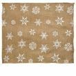 Winterafdekhoes jute met koord naturel Ø75x100cm 200 g/m² Motief