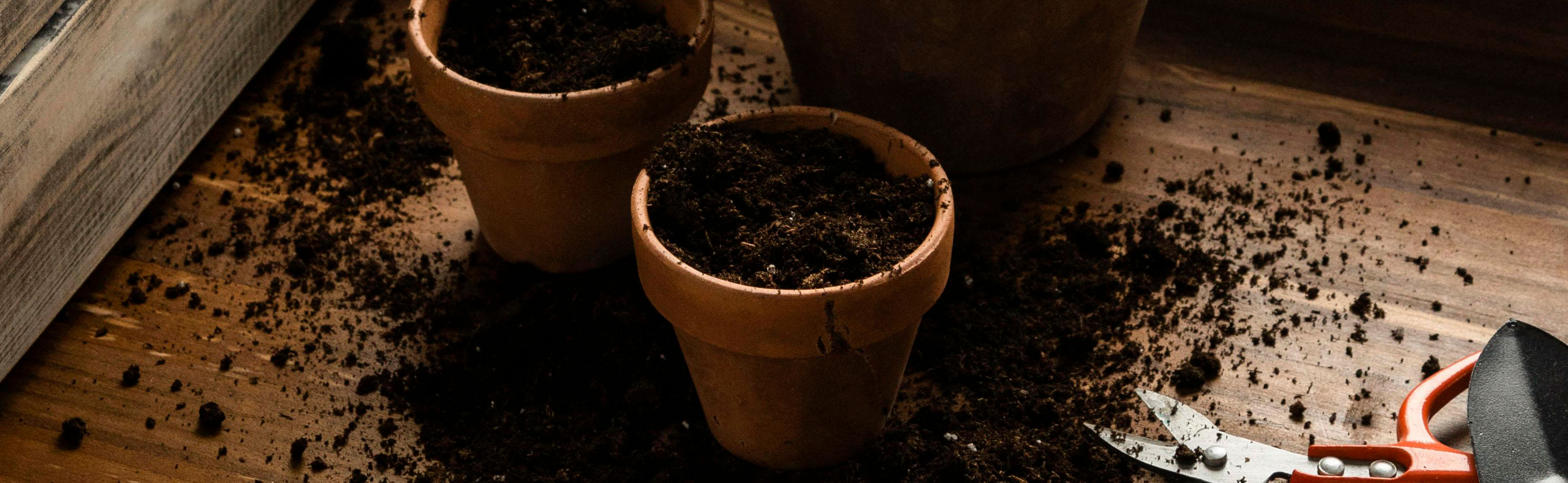 Moestuin kweek- en oppottafel